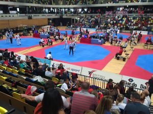 Kyorugi competition